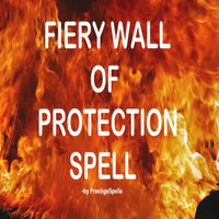 Fiery Wall of Protection Spell